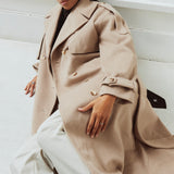 Manteau trench en cachemire